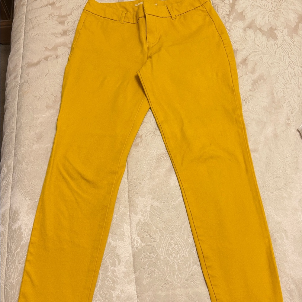 Old Navy Pixie Mustard Pants - image 4